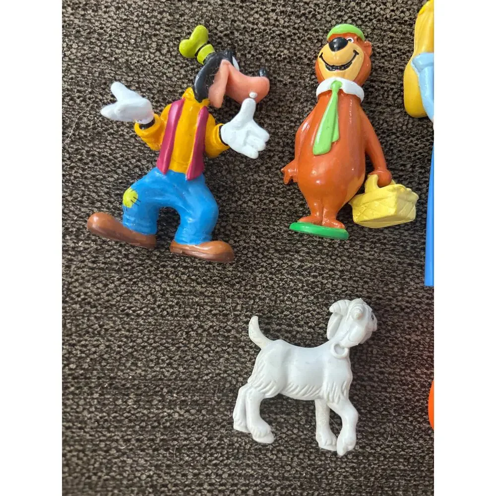 Vintage Figurines Toys McDonalds Happy Meal Snow White Cinderella Goofy Donald